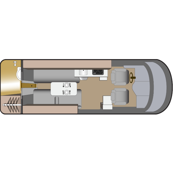 Van Conversion (Camper Van), , floor-plans-day image number 0
